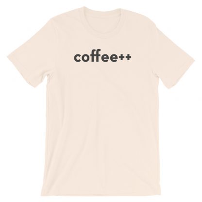 coffee++ Premium Cotton Crew Tee – The Coder Store
